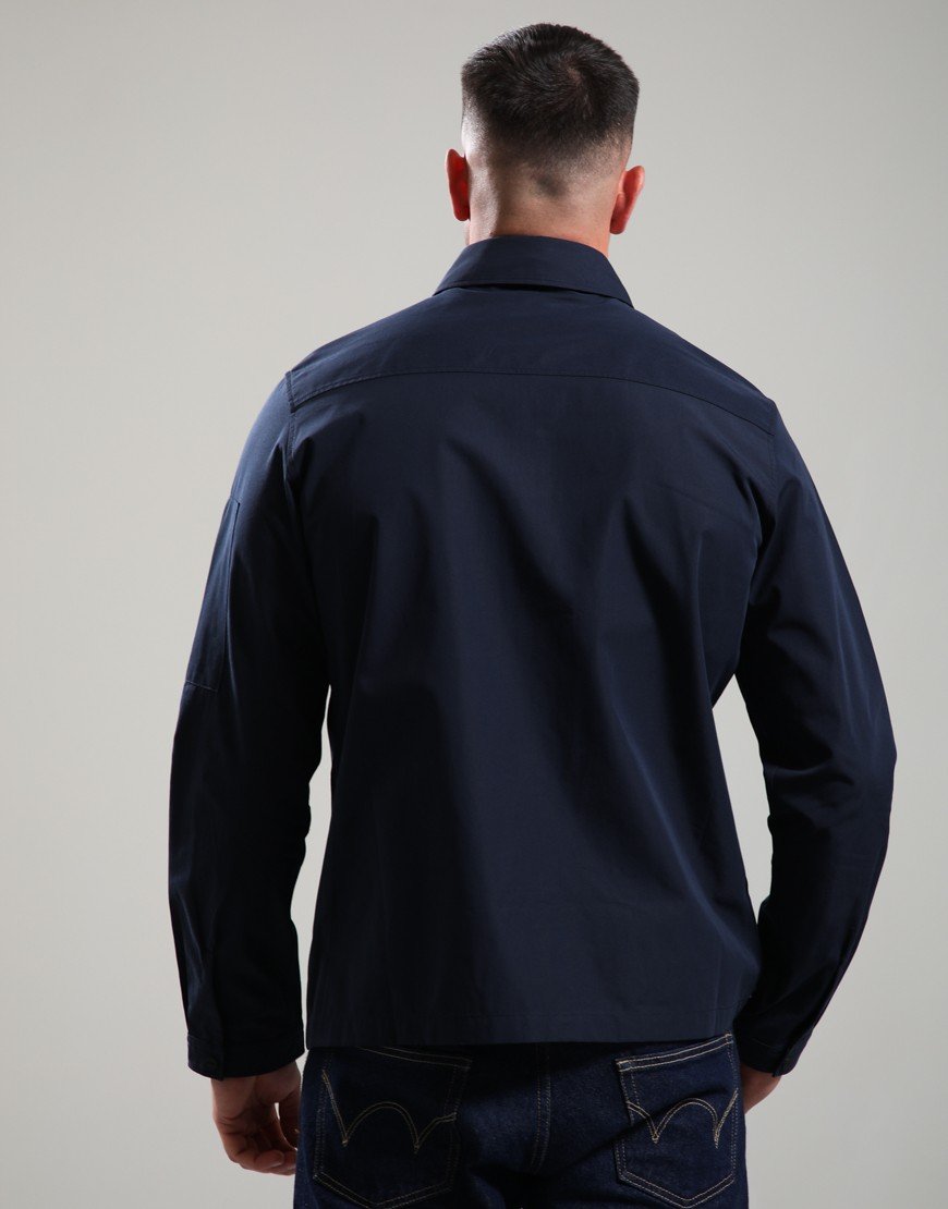 HUGO Emmond Overshirt Dark Blue