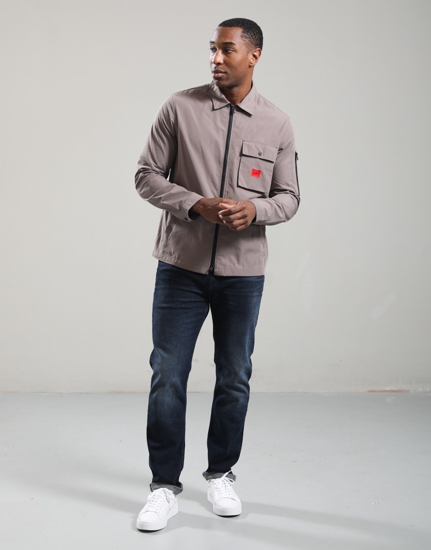 HUGO Emmond Overshirt Rust/Copper
