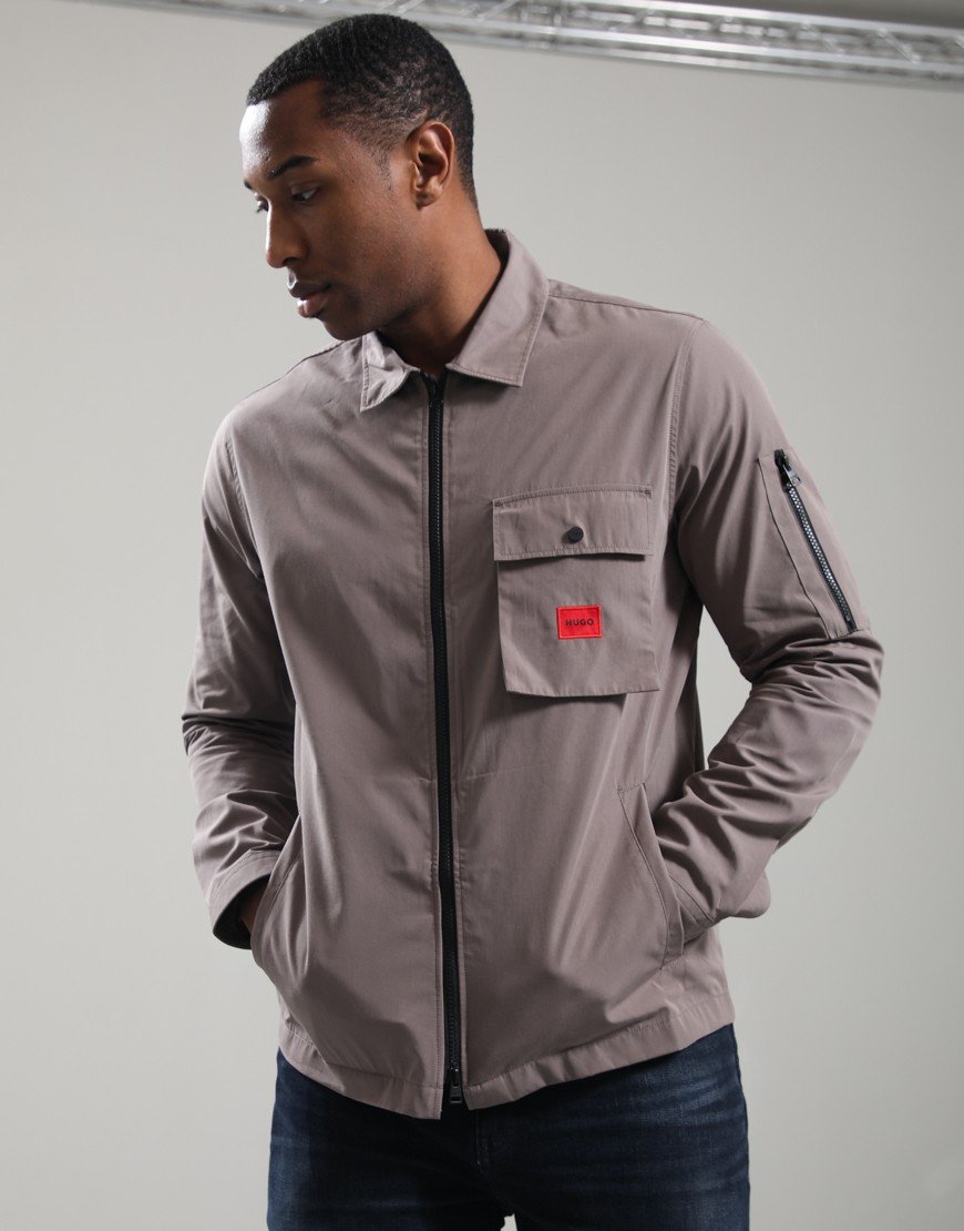 HUGO Emmond Overshirt Rust/Copper