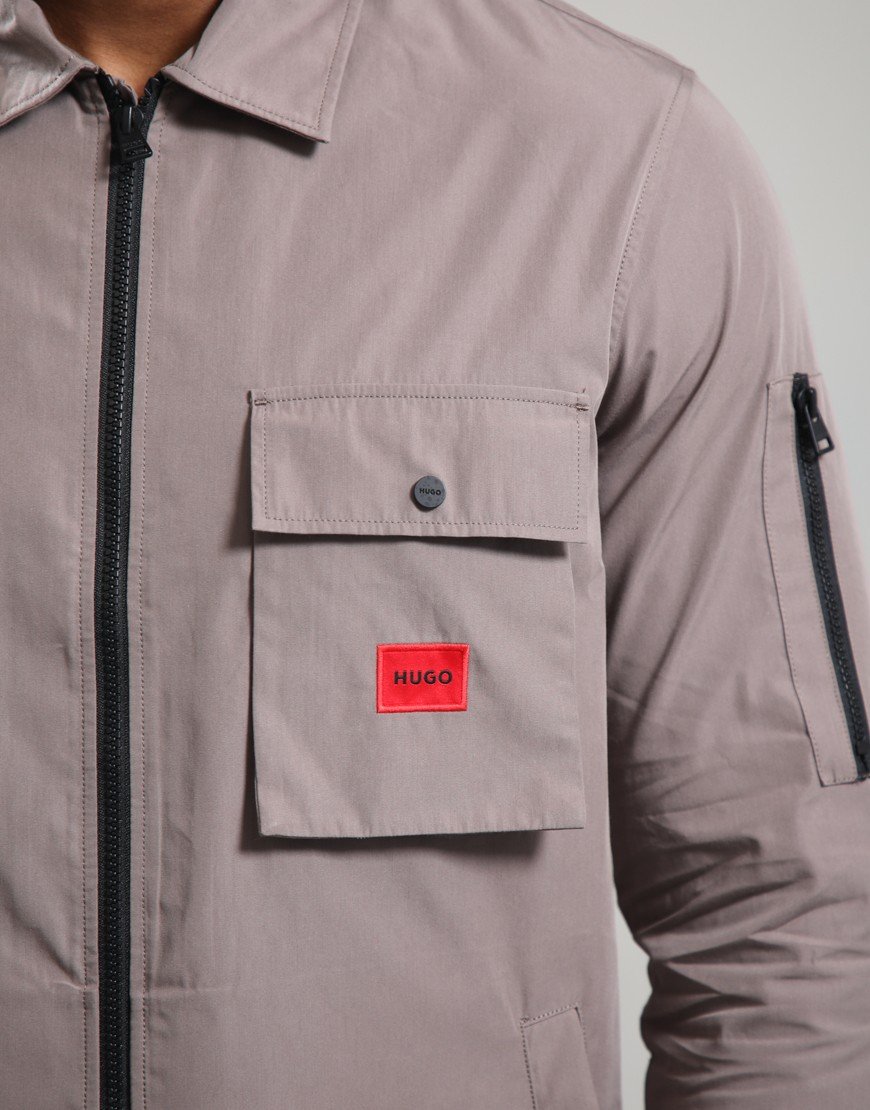 HUGO Emmond Overshirt Rust/Copper