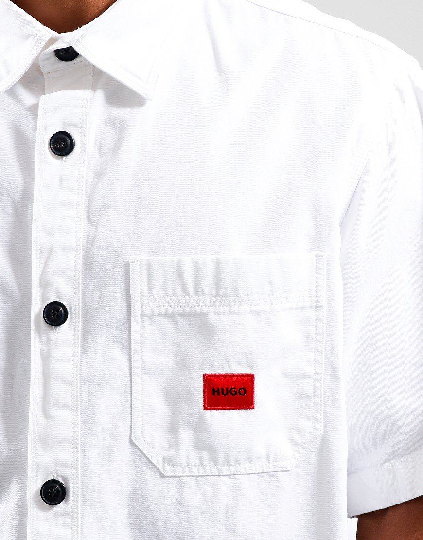 HUGO Eratino Shirt Open White