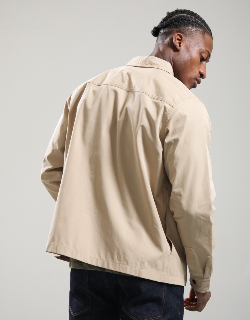 HUGO Evalom Overshirt Medium Beige