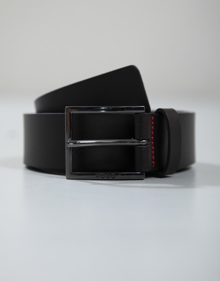 HUGO Geek_Sz35 Belt Dark Brown