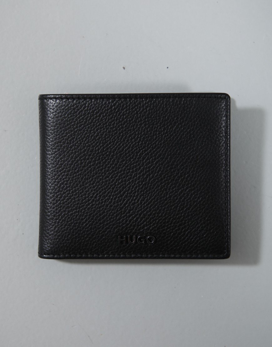 HUGO HUKE_4cc Coin Wallet Black