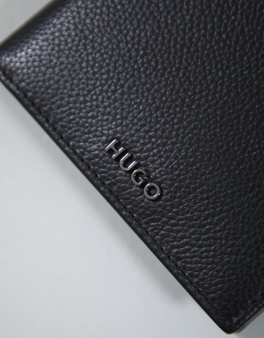 HUGO HUKE_4cc Coin Wallet Black