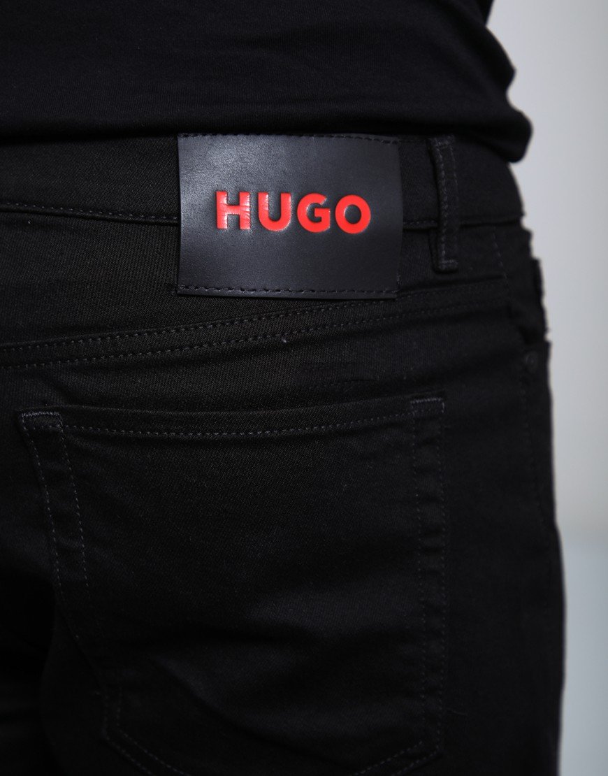 HUGO 4 Pocket Jeans Black