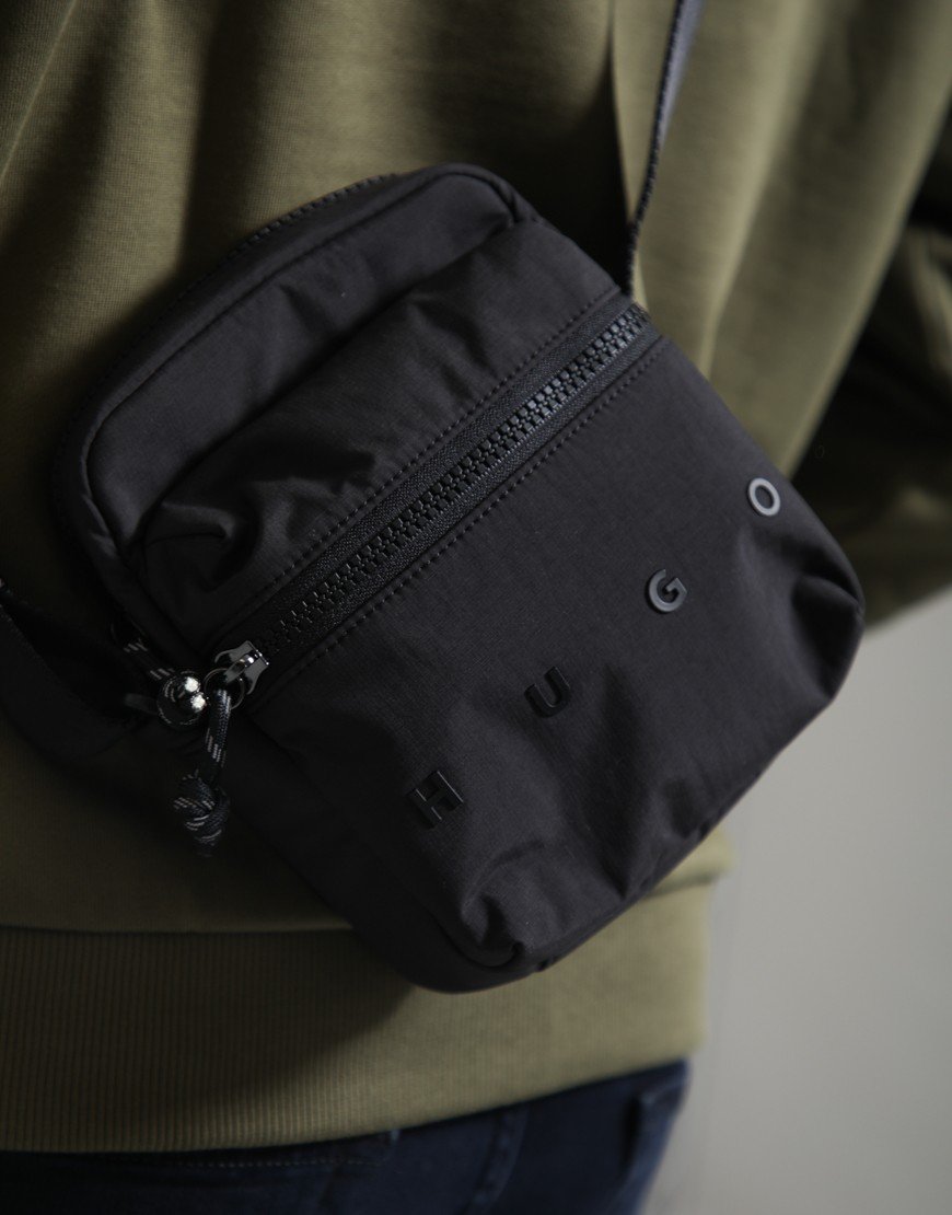HUGO REHX NS Crossbody Bag Black