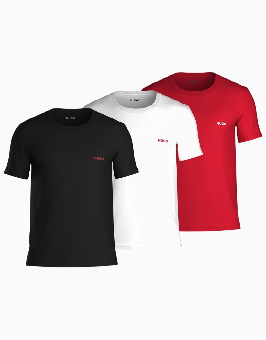 HUGO T-SHIRT RN TRIPLET 3 Pack Open Miscellaneous 995