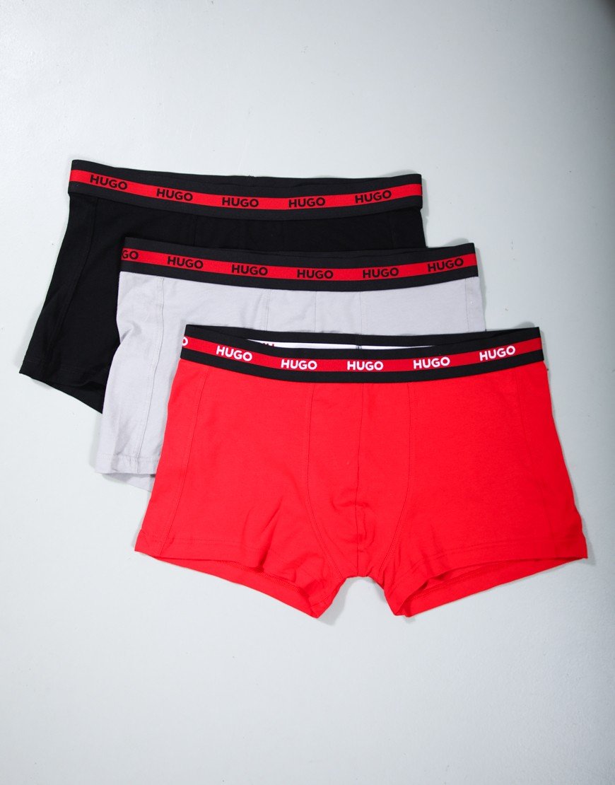 HUGO TRUNK TRIPLET 3 Pack PLANET Black