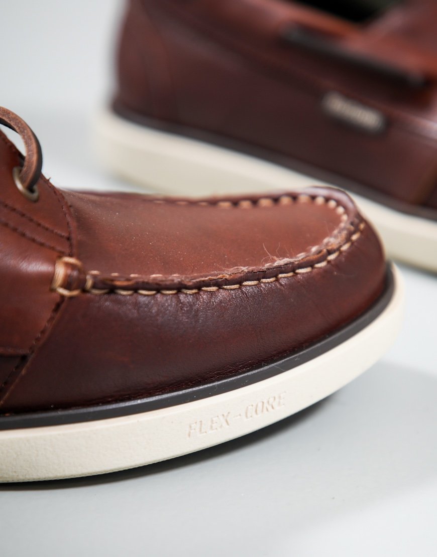 Barbour Rothley Boat Shoe Dark Brown