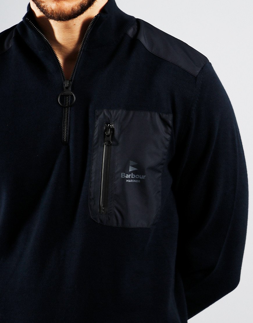 barbour quarter zip