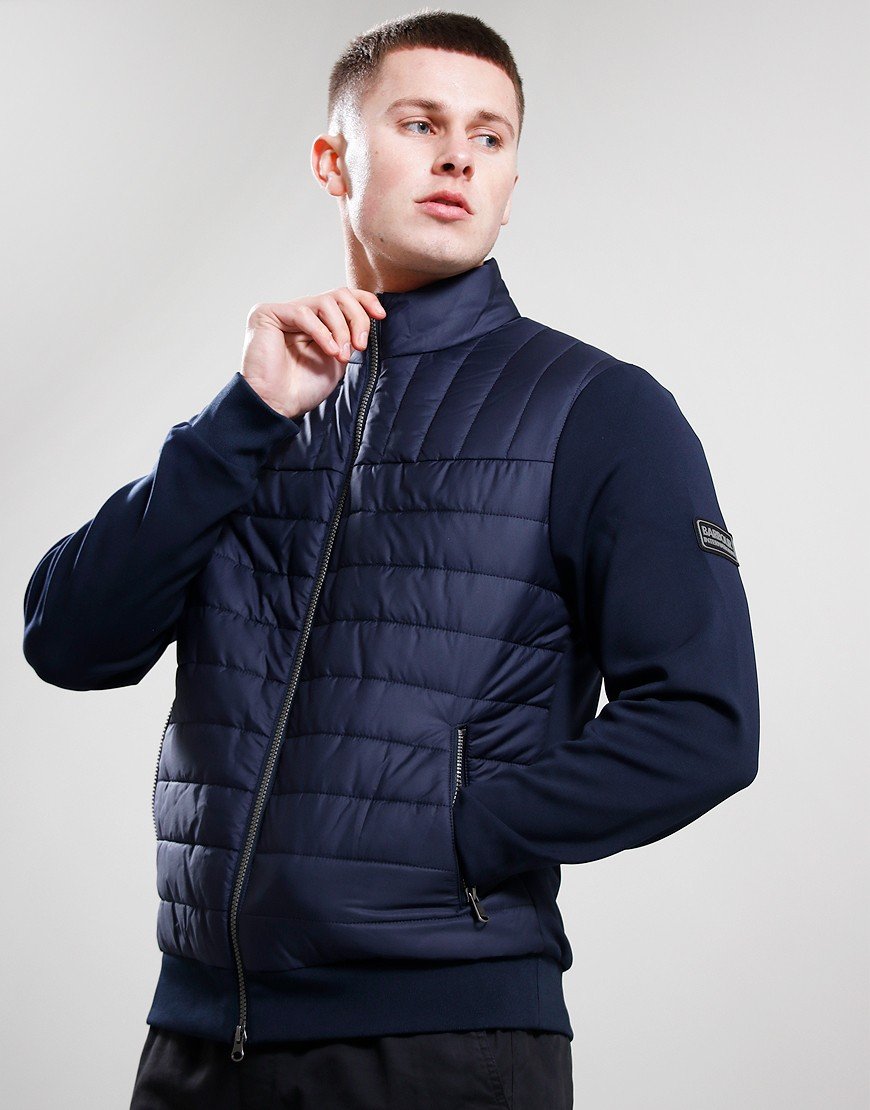 Barbour Essential Carn Barbour Carn Baffle Zip Thru Sweater