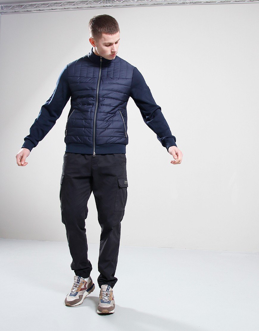 Barbour International Counter Q Sweat Navy