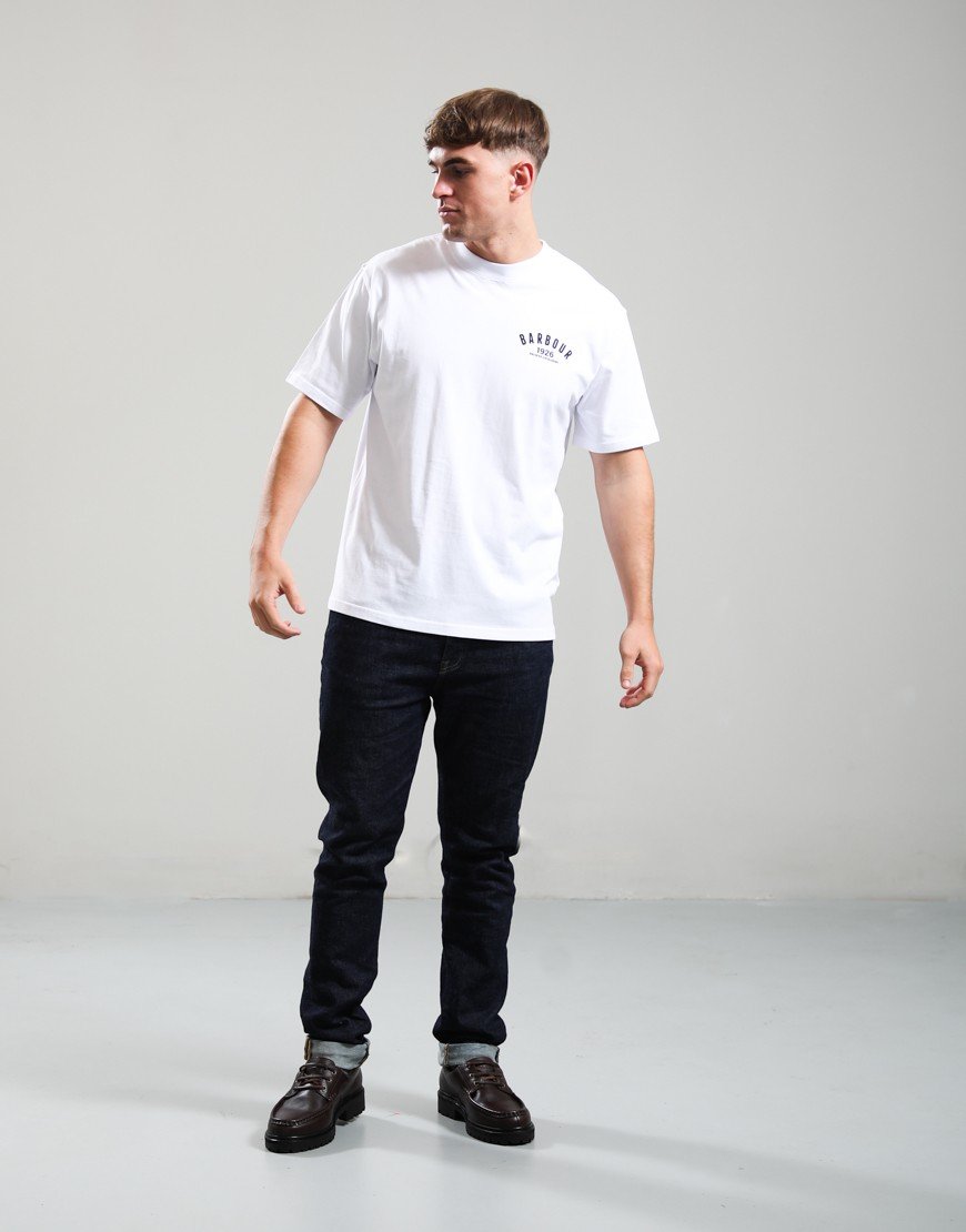 Barbour 1926 Graphic T-Shirt White