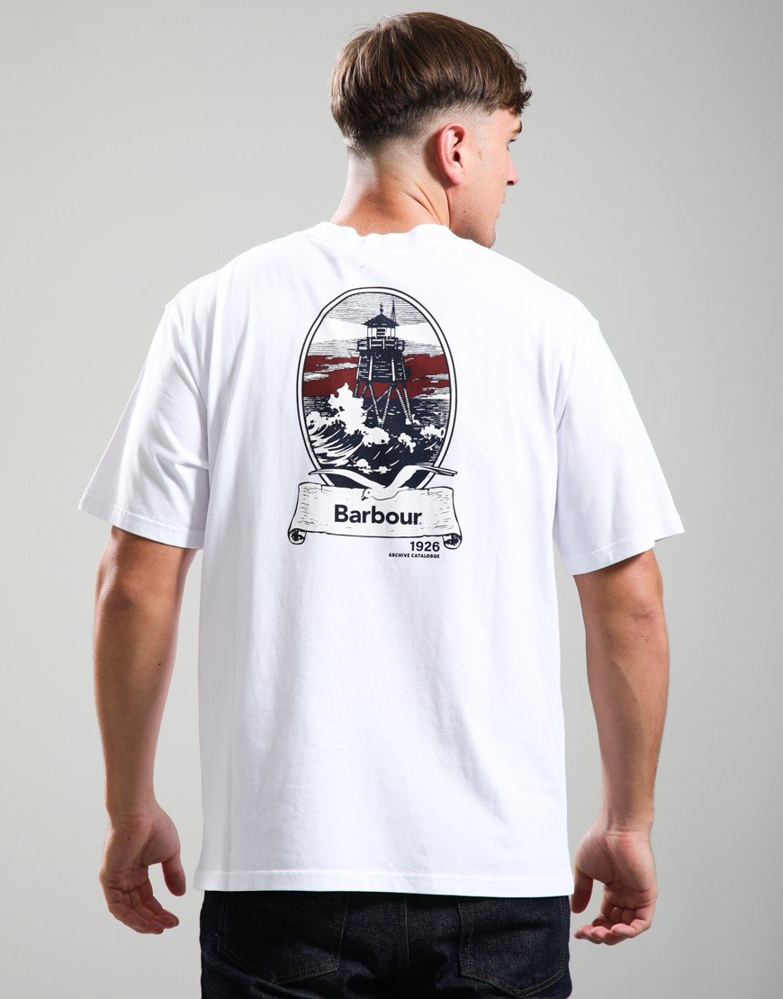Barbour 1926 Graphic T-Shirt White