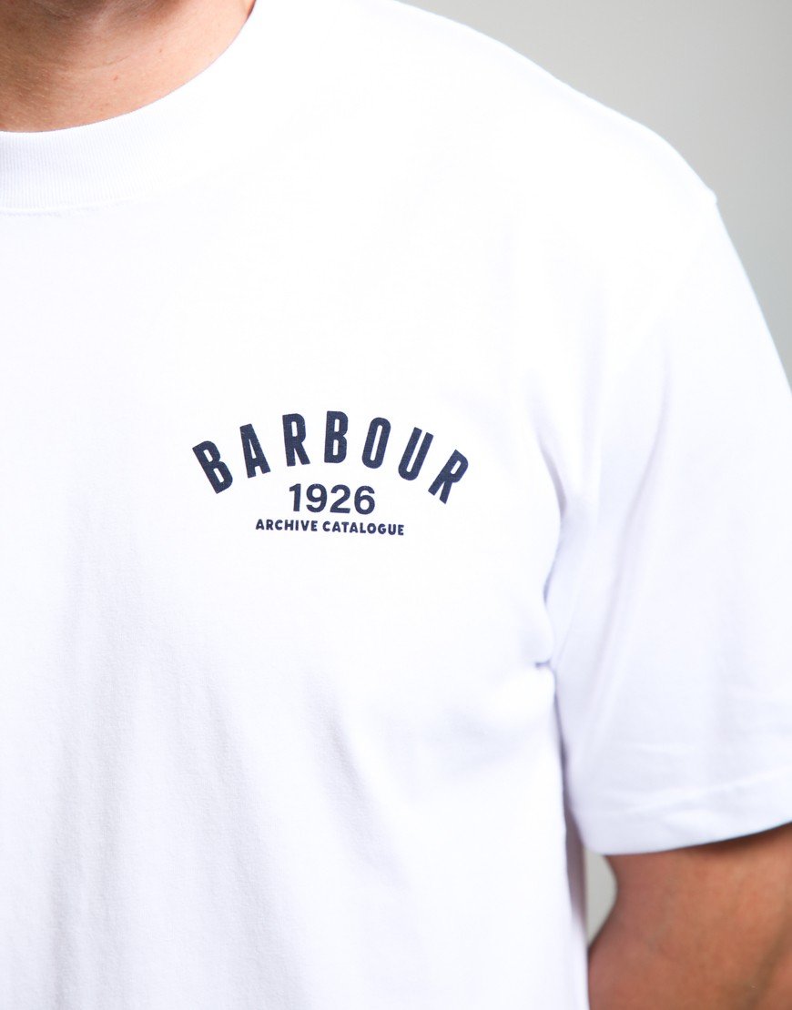 Barbour 1926 Graphic T-Shirt White