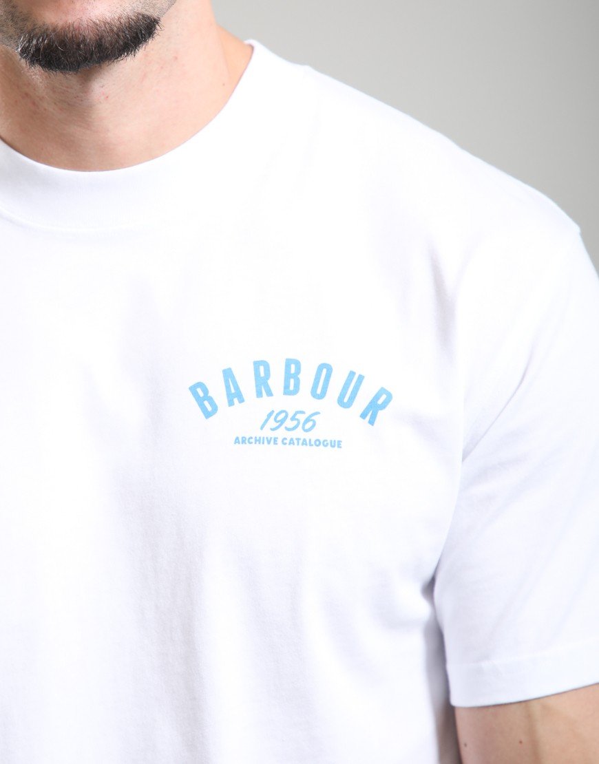 Barbour 1956 Graphic T-Shirt White