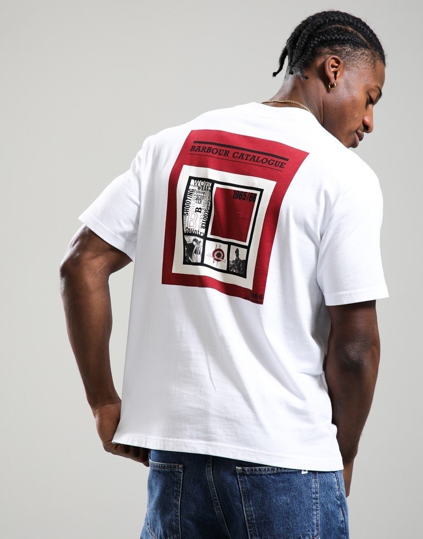 Barbour 1966 Graphic T-Shirt White