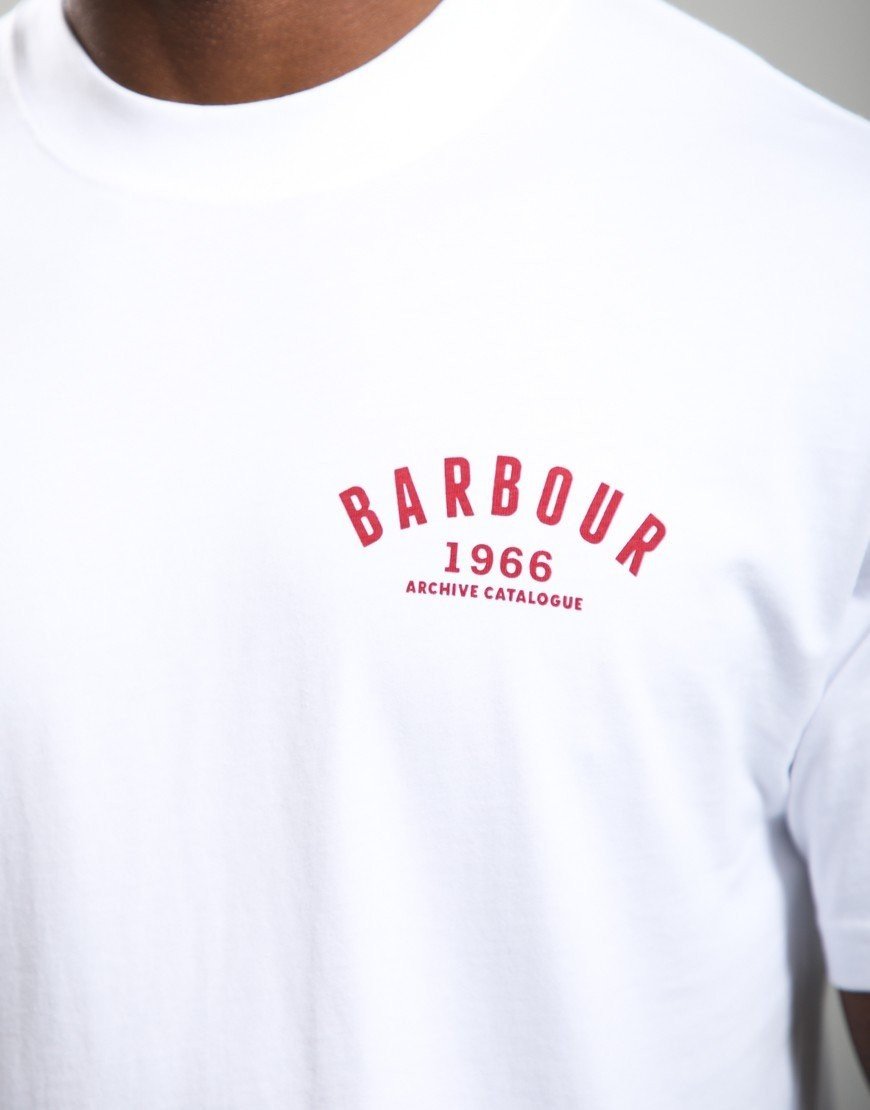 Barbour 1966 Graphic T-Shirt White