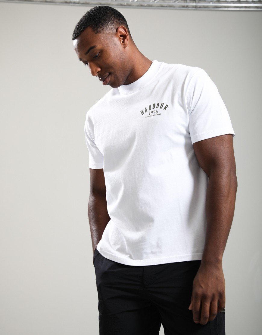 Barbour 1976 T-Shirt White