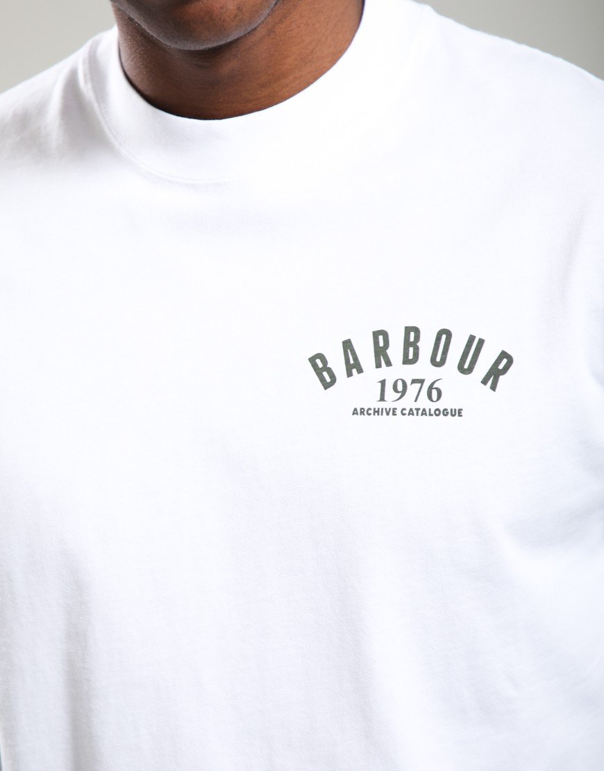 Barbour 1976 T-Shirt White
