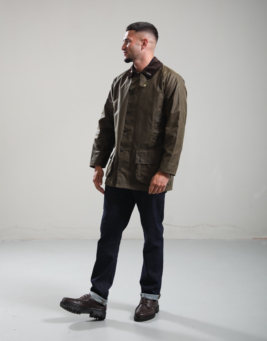 Barbour Icons Beaufort Wax Jacket Beech