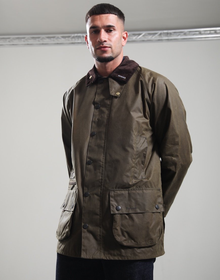 Barbour Icons Beaufort Wax Jacket Beech