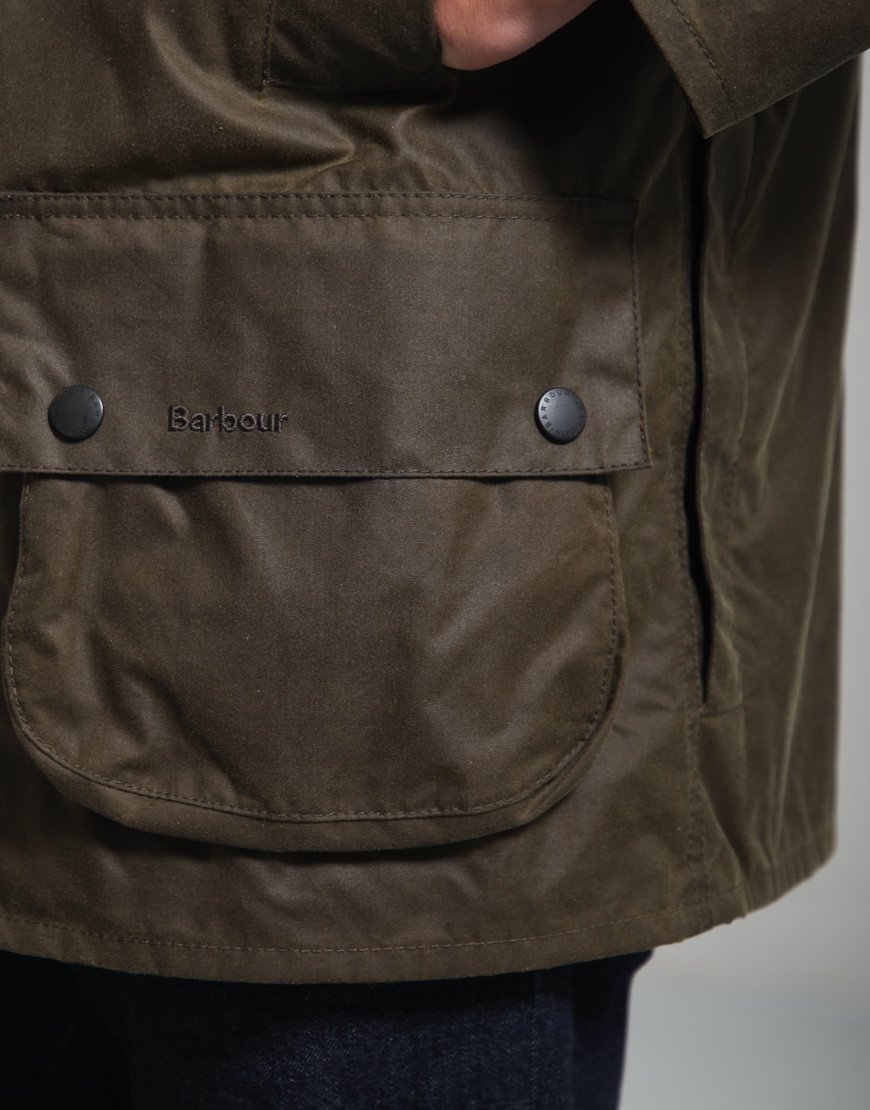 Barbour Icons Beaufort Wax Jacket Beech