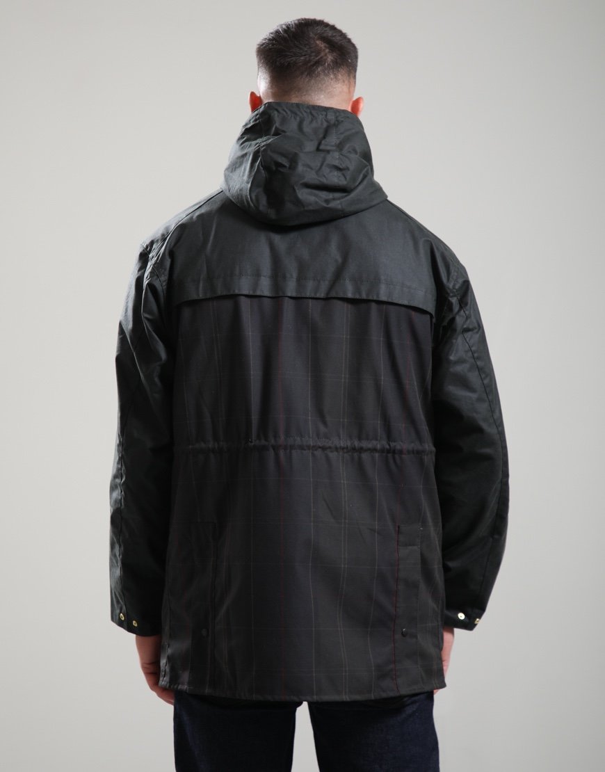 Barbour Icons Tartan Durham Wax Jacket Classic Tartan