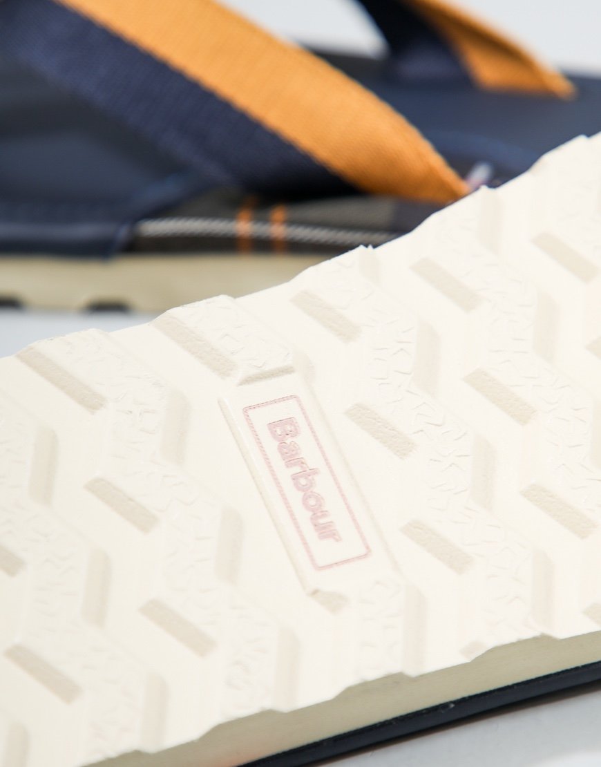 Barbour Harker Sandal Navy/Ochre