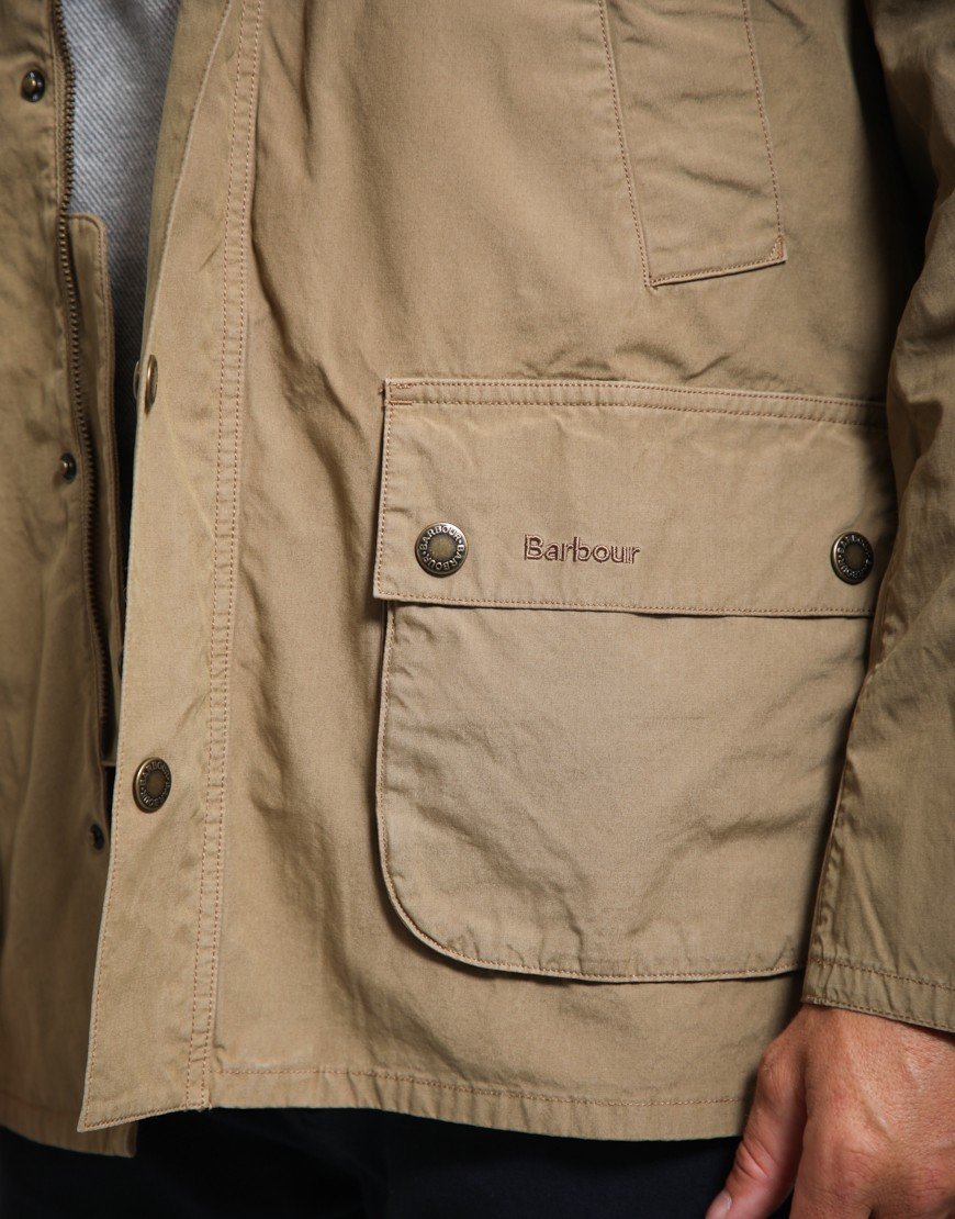 Barbour Ashby Casual Jacket Stone