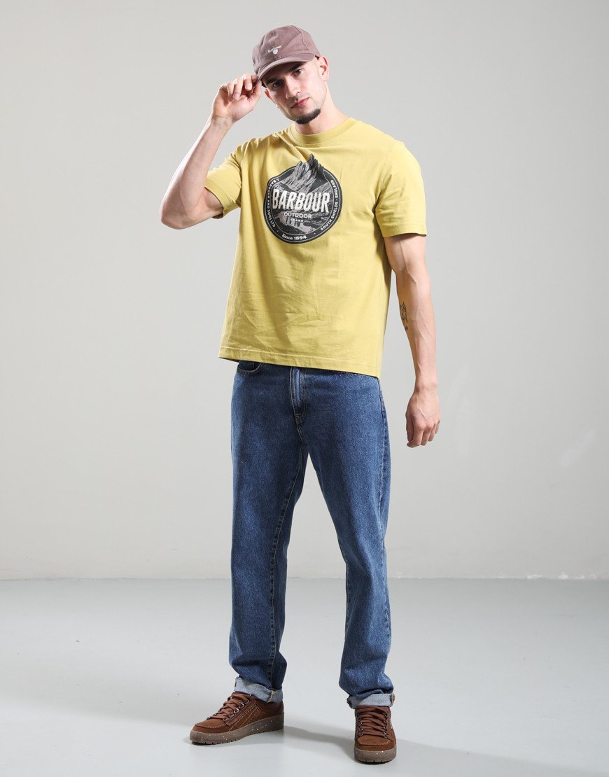 Barbour Basswood Relaxed T-Shirt Burnished Gold