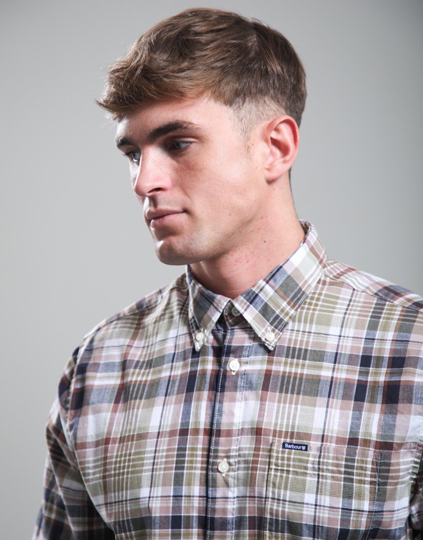 Barbour Baycliff Shirt Burnt Pepper