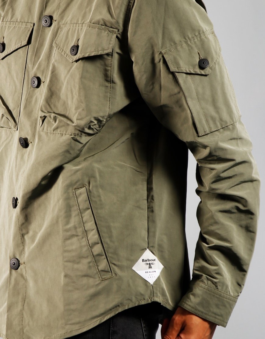 barbour beacon overshirt