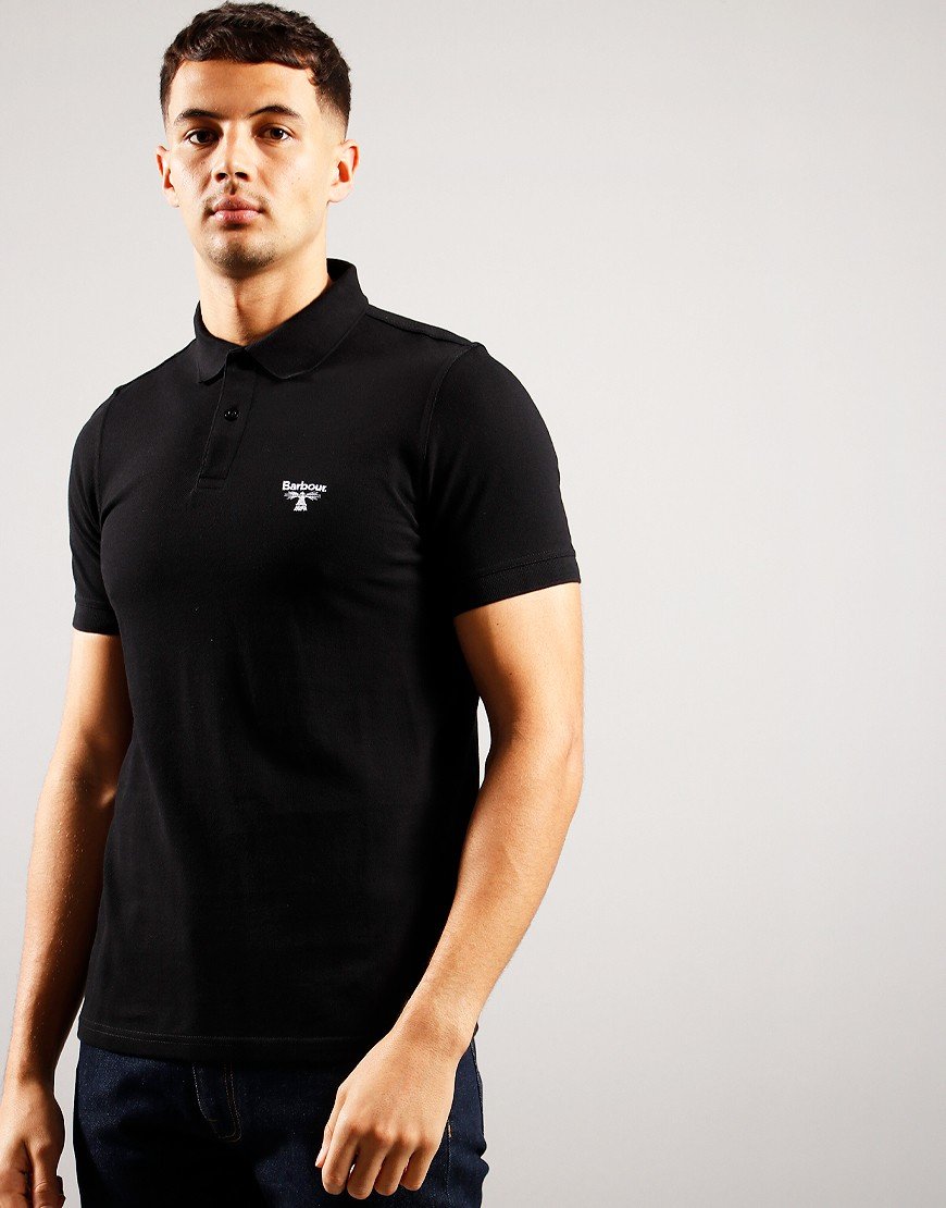 black barbour polo
