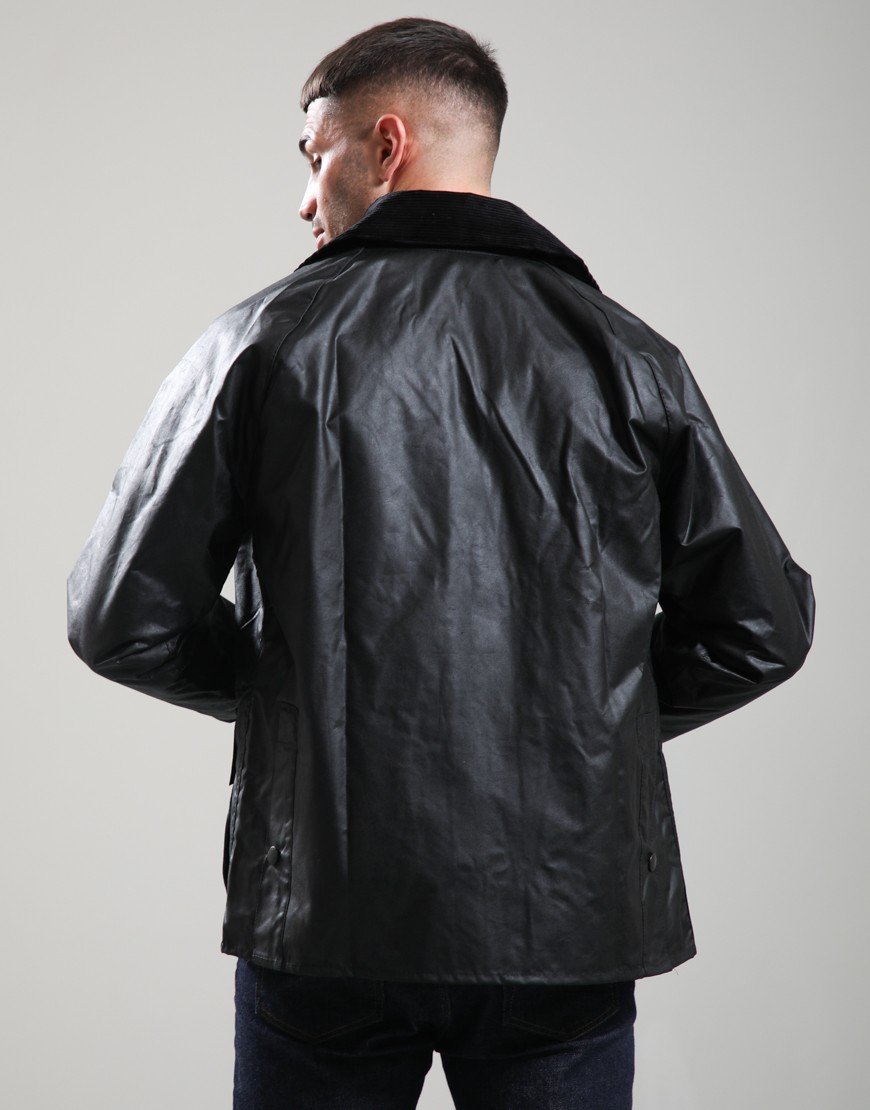 Barbour Bedale Wax Jacket Black