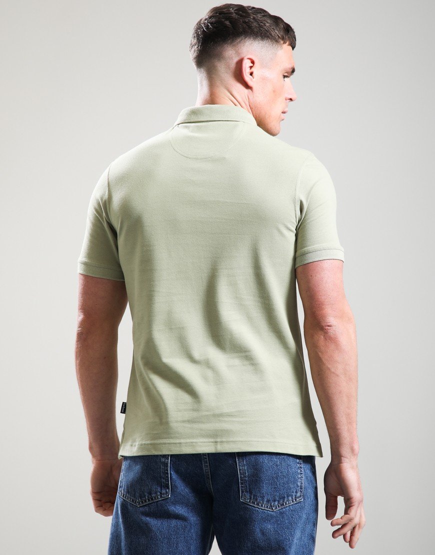 Barbour Blaine Tailored Polo Shirt Sea Green
