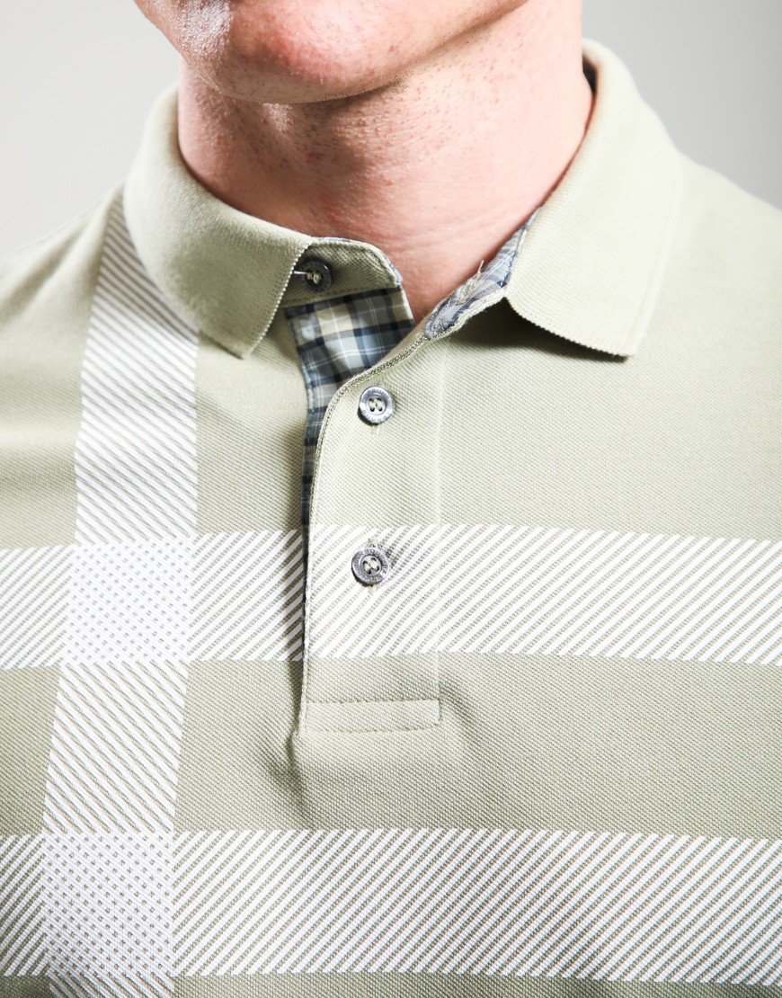 Barbour Blaine Tailored Polo Shirt Sea Green