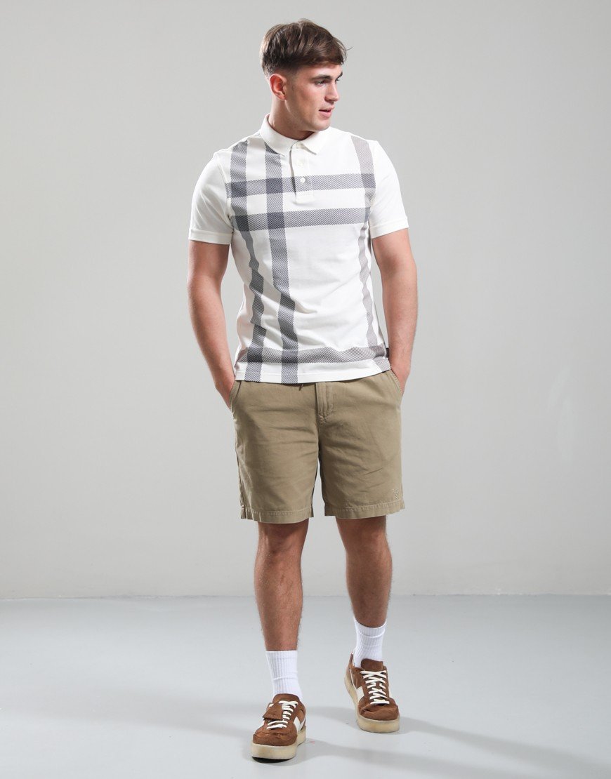 Barbour Blaine Tailored Polo Shirt Whisper White