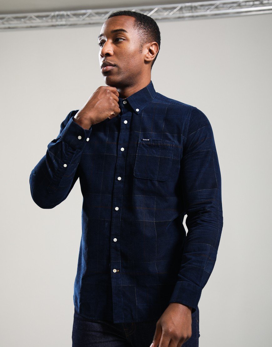 Barbour Blair Long Sleeve Shirt Midnight