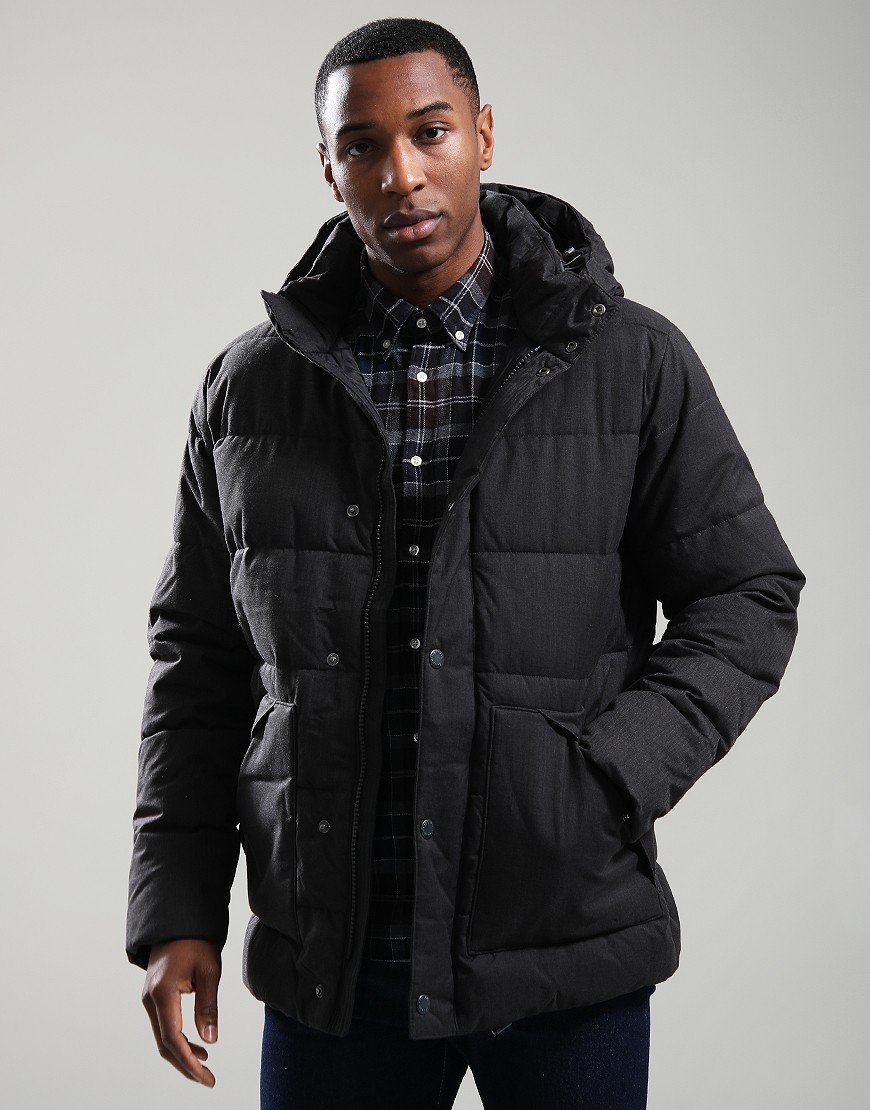 Barbour Brampton Puffer Jacket Charcoal