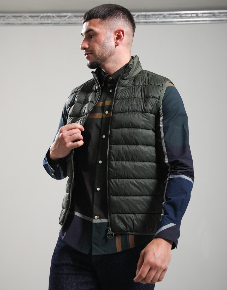 Barbour Bretby Quilted Gilet Olive