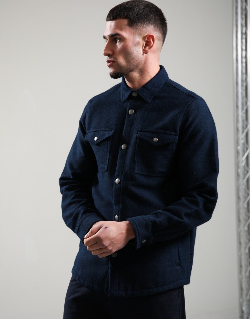 Barbour Cambridge Overshirt Navy
