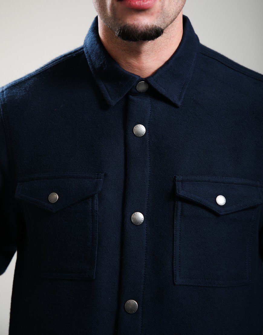 Barbour Cambridge Overshirt Navy