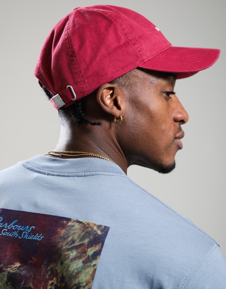 Barbour Cascade Cap Washed Raspberry