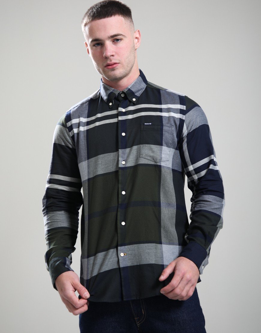 Barbour Dunoon Long Sleeve Shirt Fernwood