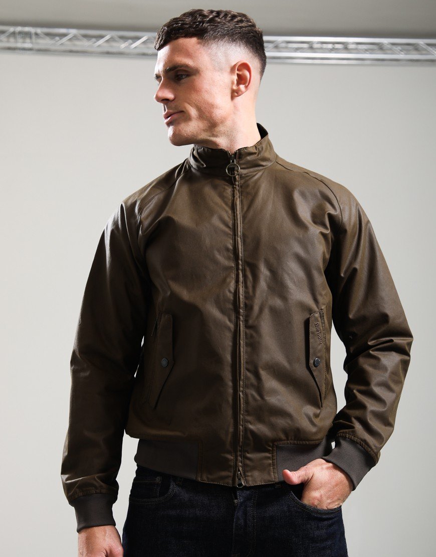 Barbour Chelsea Blouson Wax Jacket Brown