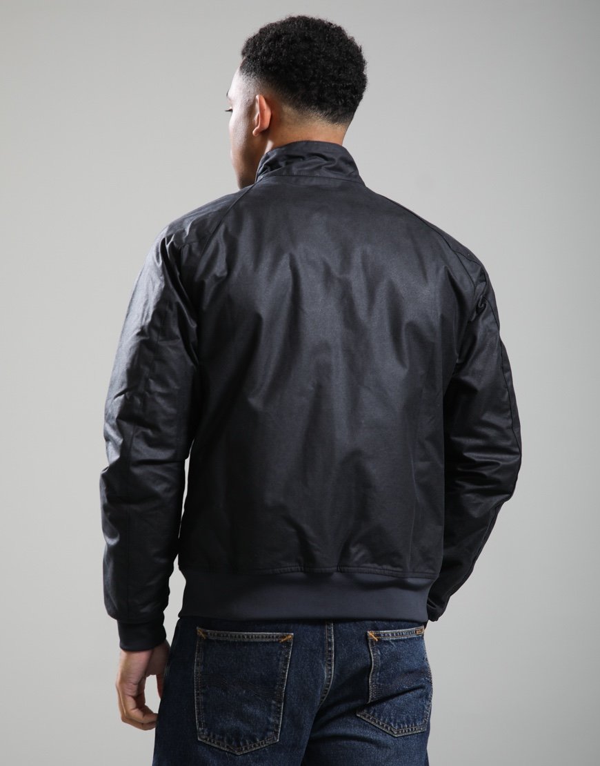 Barbour Chelsea Blouson Wax Jacket Navy