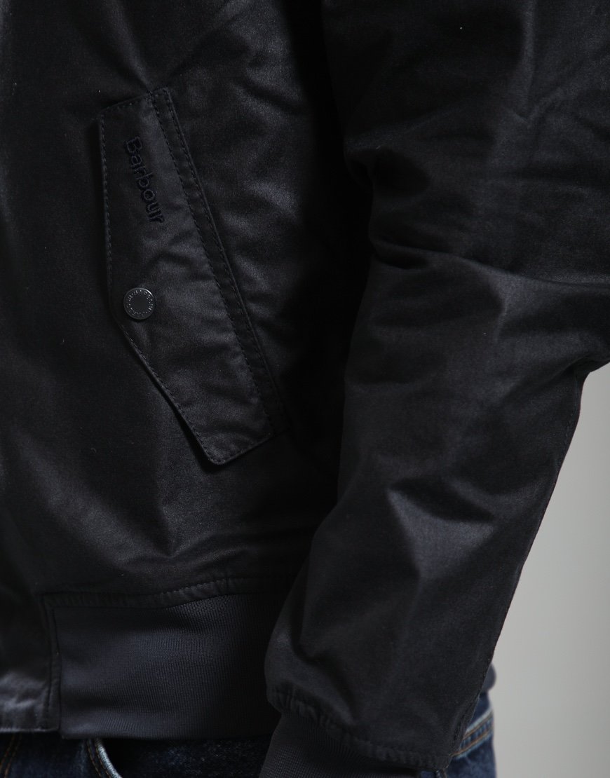 Barbour Chelsea Blouson Wax Jacket Navy