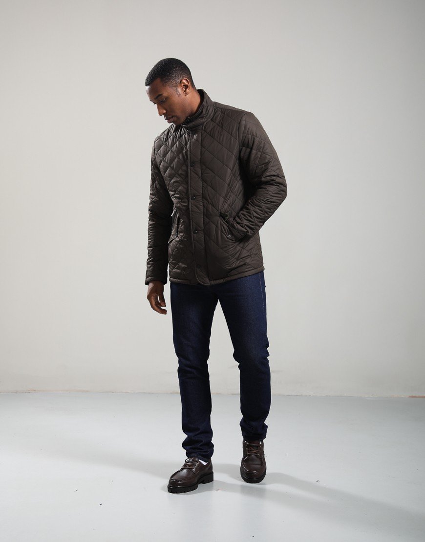 Barbour Chelsea Quilted Jacket Olive